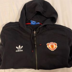 Adidas Manchester United zip hoodie